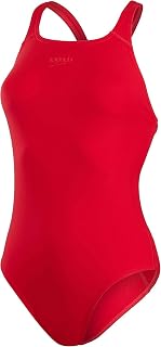 Speedo Women's Eco Endurance+ Medalist Swimsuit | Sports Cut | Classic Design | Recycled Fabric | Chlorine Resistant | More Flexibility