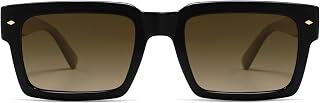 SOJOS Classic Retro Square Polarized Sunglasses Womens Mens, 80s 90s Trendy Rectangle Shades SJ2393