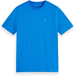 Scotch & Soda Herren Essential Logo T-Shirt T-Shirt (1er Pack)