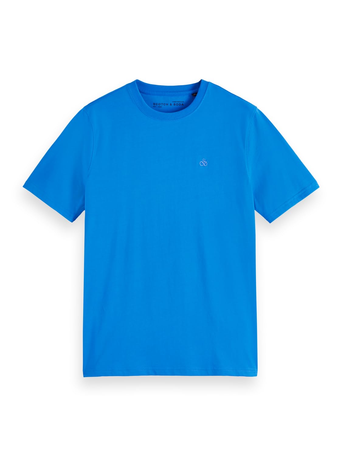 Scotch & Soda Herren Essential Logo T-Shirt T-Shirt (1er Pack)