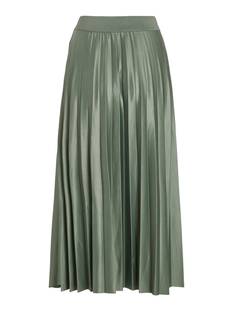 Vila Vinitban Women's Pleated Midi Skirt