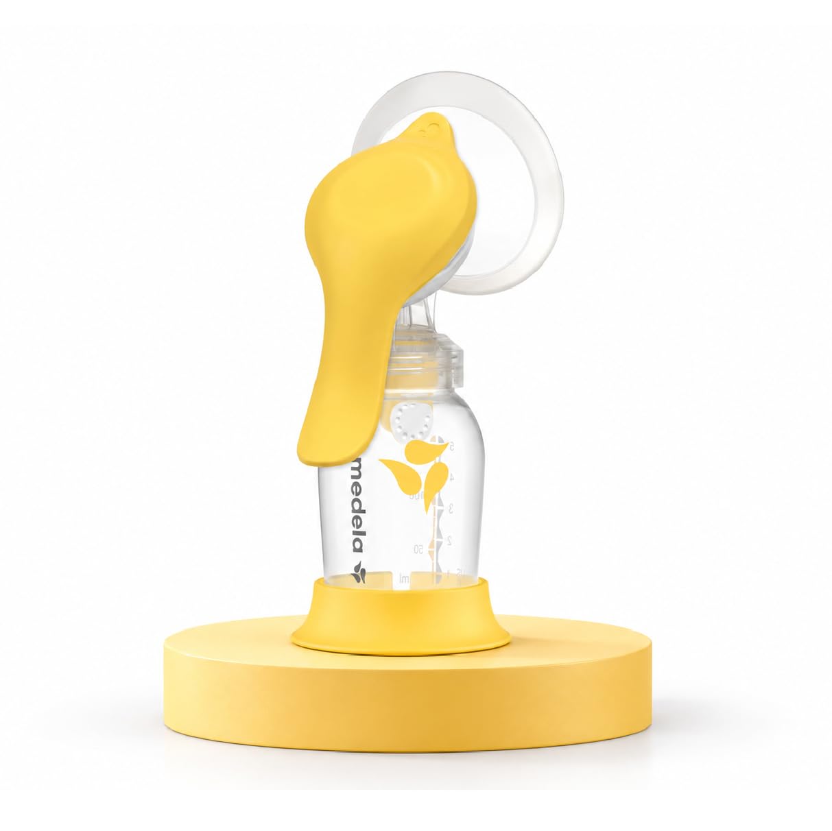 Medela Harmony Manual Breast Pump, On-the-Go, More Milk Output | Soft-Rim Person