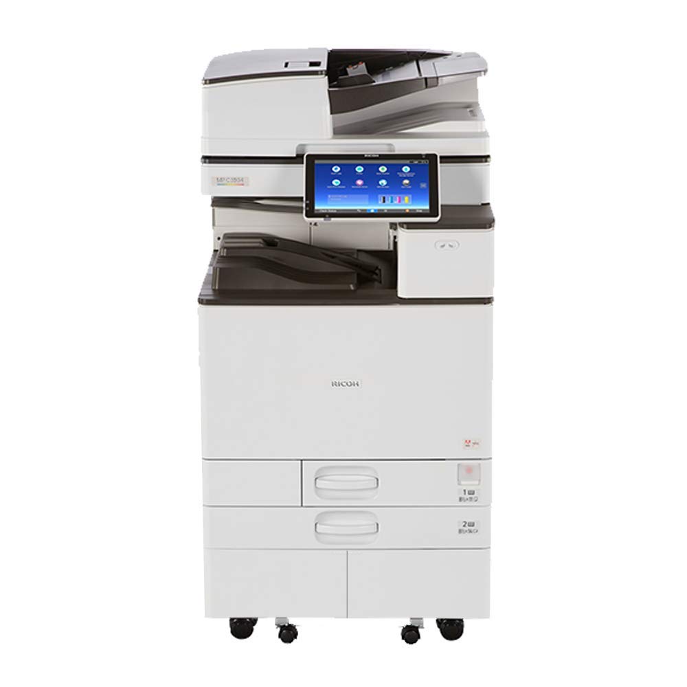 Ricoh Aficio MP C4504 Tabloid/Ledger-Size Color Laser Multifunction Copier - 45p
