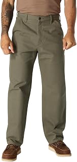 Carhartt Men's Dungarees Washed Twill Relaxed Fit Work Trousers with Loose Fit