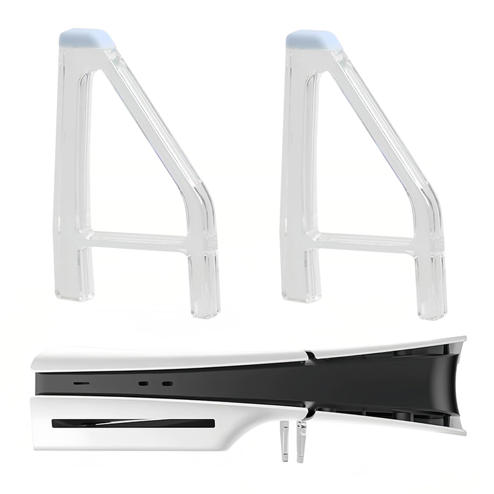 Horizontal Stand for PS5 Slim Pro, Simple Cooling Feet | Compatible with Sony Pl