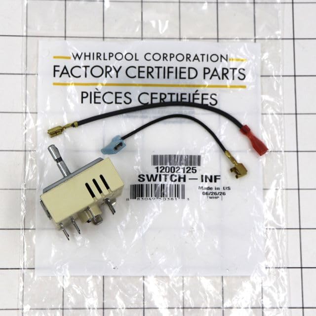 12002125 Range/Stove/Oven Surface Element Switch