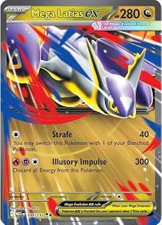 Pokemon - Mega Latias ex - 100/132 - ME01: Mega Evolution (MEG) - Double Rare - Single Card