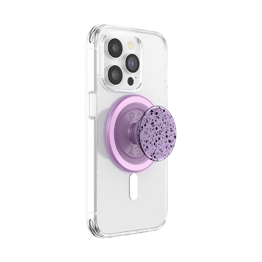 PopSockets MagSafe Grip, Support - Plum Sugared Dotted
