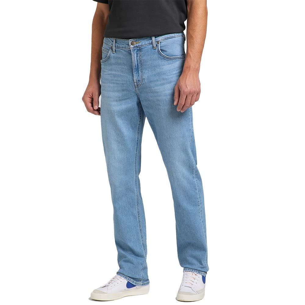 Lee - Men's Jeans - Straight Fit Regular - West - Skater Stone