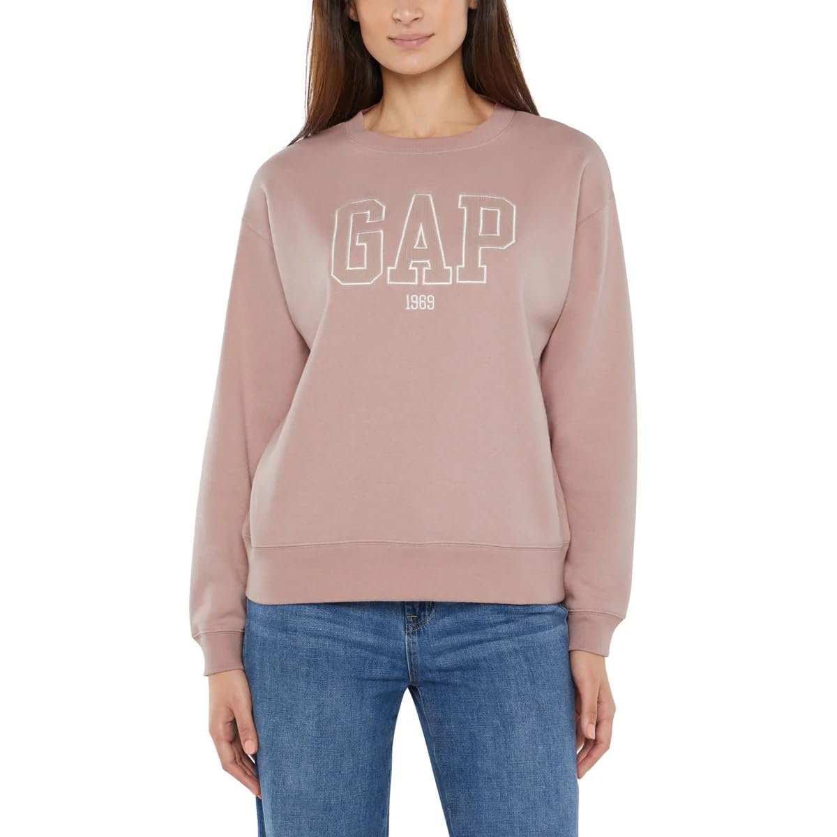 Gap V-GAP Women's Heritage Crew Pullover (Pack of 1)