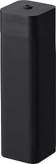 Yamazaki 3778 Silicone Dish Detergent Refill Bottle, Black, Approx. W 2.0 x D 2.0 x H 6.8 inches (5 x 5 x 17.2 cm), Tower Tower Refill Container, Kitchen, Easy to Clean