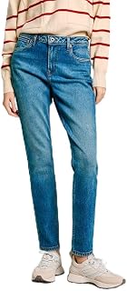 Pepe Jeans Tapered Jeans HW Violet - Women's Jeans