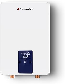 ThermoMate Tankless Water Heater Electric for Sink Faucet, 6000W 240V