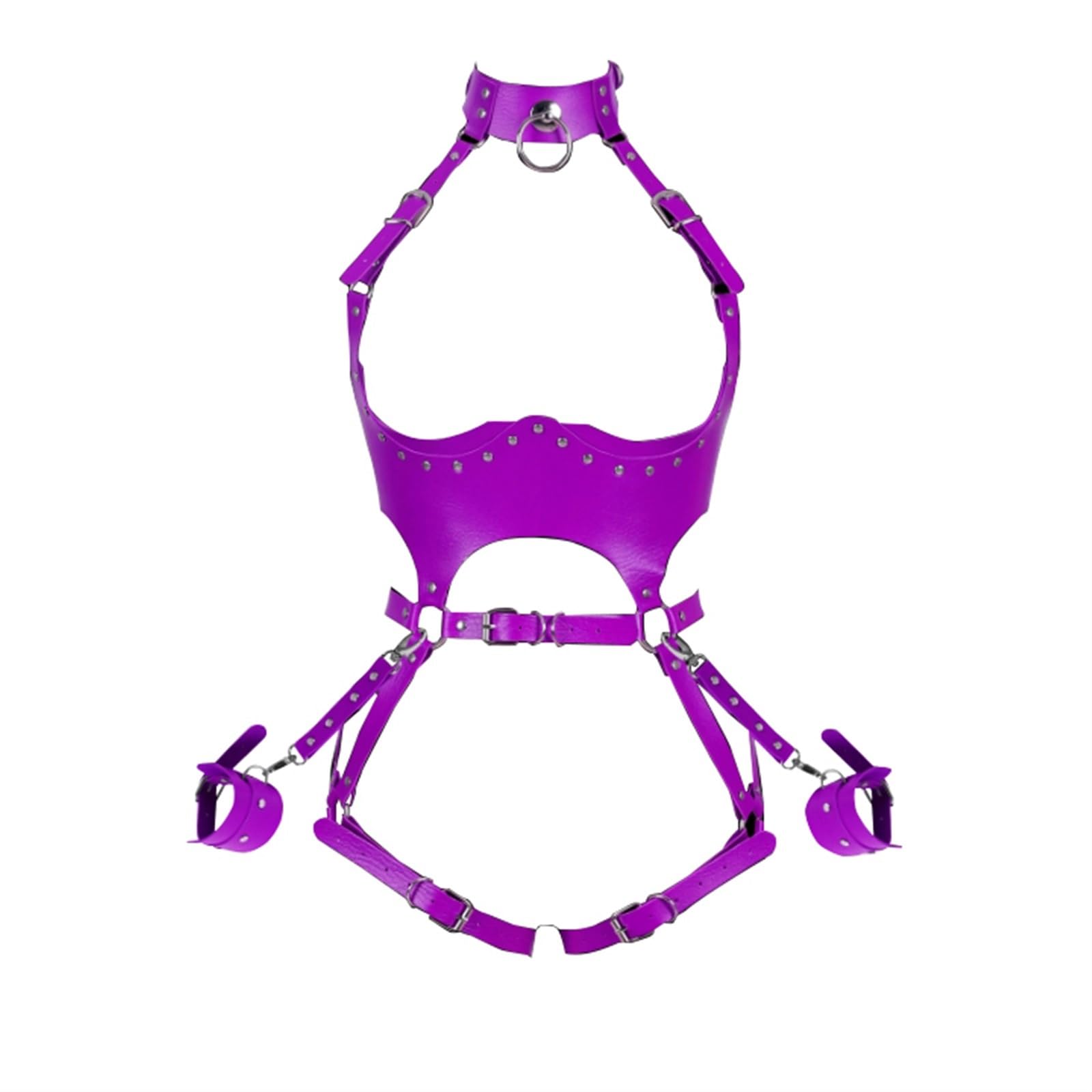 JWZILMR Punk Waist Belt Body PU Leather BDSM Lingerie Harness Straps Belts Goth 