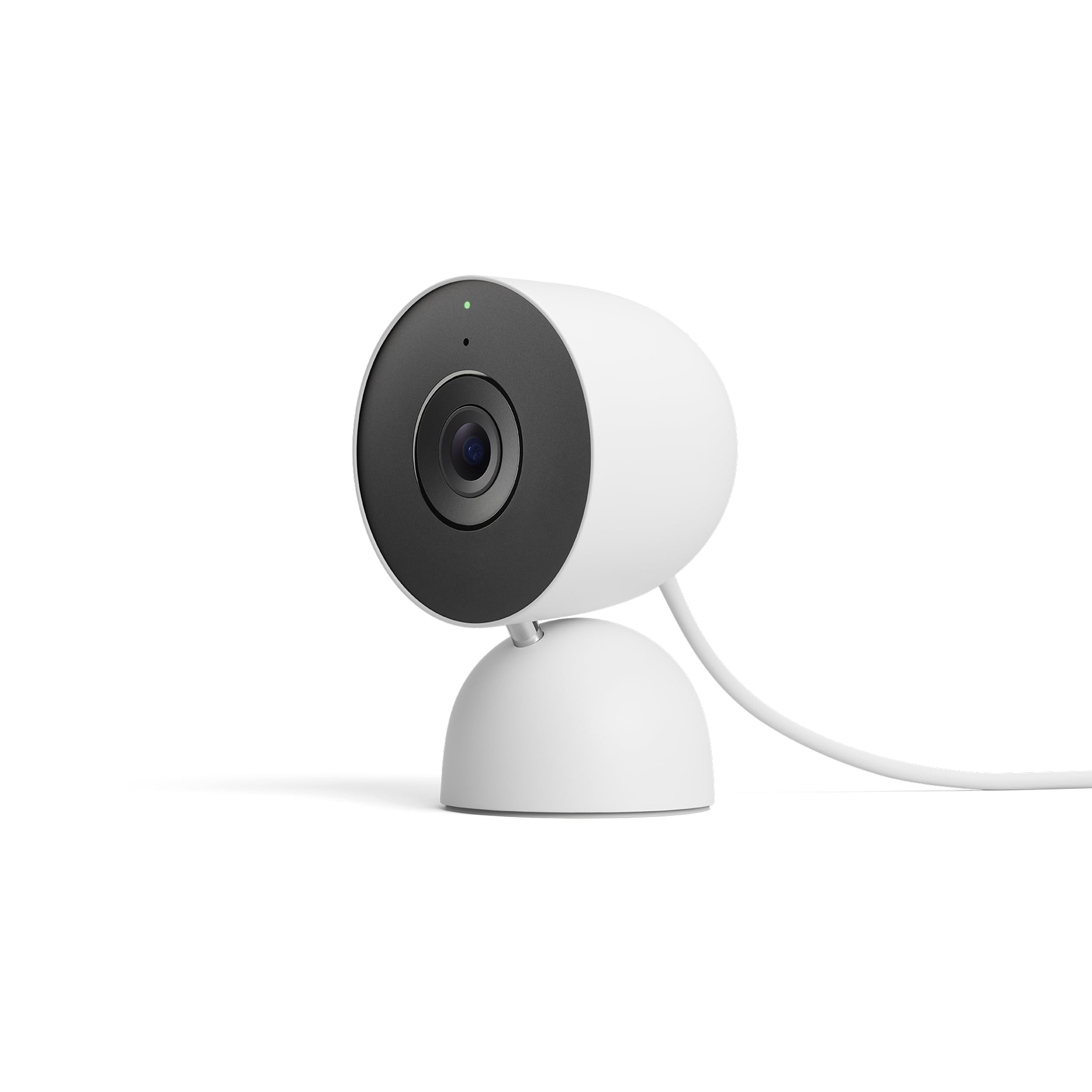 Google Nest Cam Indoor (Wired, 3rd Gen) - Security Camera - 2025 - Snow | 2K vid