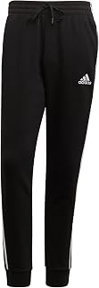 adidas Men's Essentials Fleece Tapered Cuff 3 Band Pant