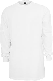 Urban Classics T-Shirt Tall L/S Man T-Shirt Long Sleeve Black 100% Cotton Regular/Regular Fit