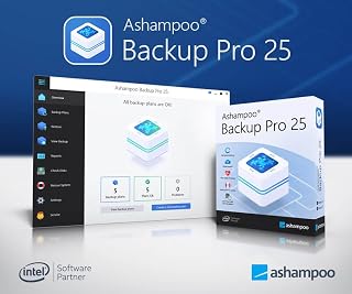 Ashampoo Backup Pro 27 Windows 10 11 Backup Software Genuine Lifetime Activation Licence Key - Always Latest Version - 32gb USB Stick
