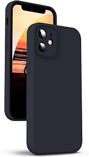 Supdeal Liquid Silicone Case for iPhone 12 Mini, 5.4", Black