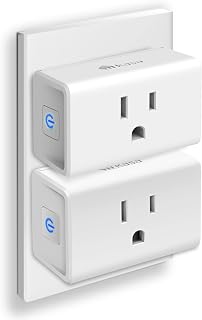 Kasa Smart Plug Ultra Mini 15A, EP10P2, Smart Home Wi-Fi Outlet | Works with Alexa & Google Home, No Hub Required, UP Certified, 2.4GHz Wi-Fi Only, 2-Pack, White