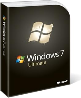 Microsoft Windows 7 Ultimate, Upgrade Edition for XP or Vista users (PC DVD), 1 User