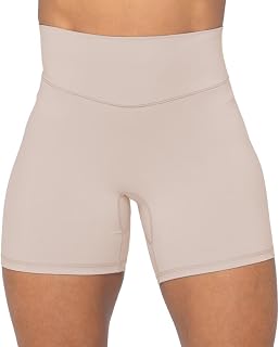 Sunzel 25.4 cm Biker Shorts for Women with Pockets, High Waist Yoga Workout Shorts, 10 Inch Black, 2 Pieces