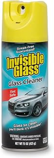 Invisible Glass Auto Glass Cleaner Foaming Spray, 15 oz, 91163 | Streak-free, ammonia-free and tint-safe aerosol cleaner for windshields, vehicle windows and mirrors