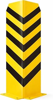 80cm Steel Corner Guard - Robust Storage Protection & Shock Protection Angle - Effective Protection for Shelves, Bookshelves, Driveways, Patios and Garages (80