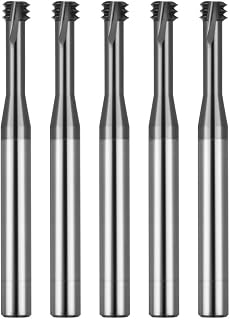 Metric Thread Milling Cutter Solid Carbide for Stainless Steel (5pcs M4×0.7)
