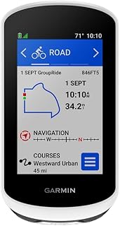 Garmin Edge® Explore 2, Easy-to-Use GPS Cycling Navigator, eBike Compatibility, Maps and Navigation, with Safety Features