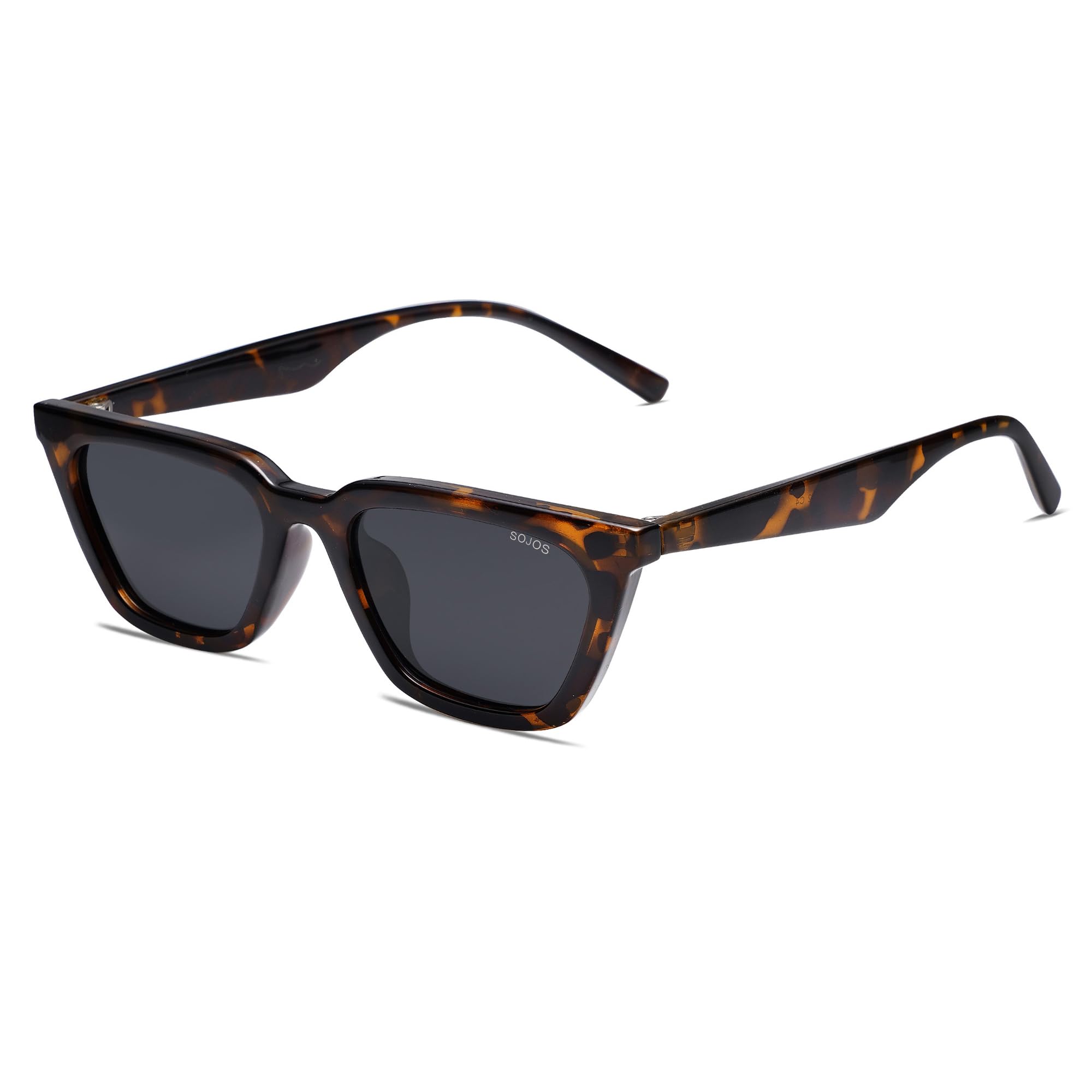 SOJOS Cateye SJ2169 Women's Polarised Vintage Retro Square Cool Women Slim UV400
