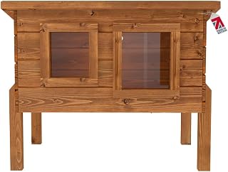The Hutch Company Cat Kennels (Tan, Thermal Barrier Door)
