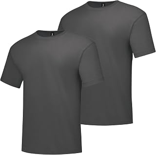 Hanes Men's Tall Short-Sleeve Beefy T-Shirt (Pack of Two)