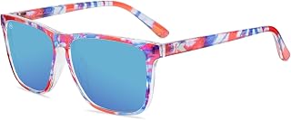 Knockaround Square Polarized Sunglasses for Men & Women - UV400 Protection