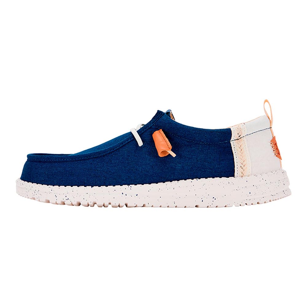 HEYDUDE Men's Wally Craft Linen Loafer