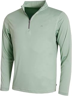 Calvin Klein 2026 Golf Men's CK Harlem Technical 1/4 Zip Sweater