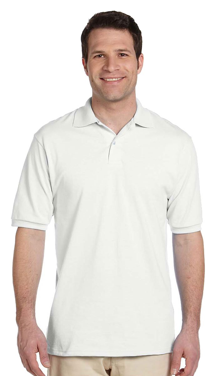JERZEES Men's Spot Shield Short Sleeve Polo Sport Shirt