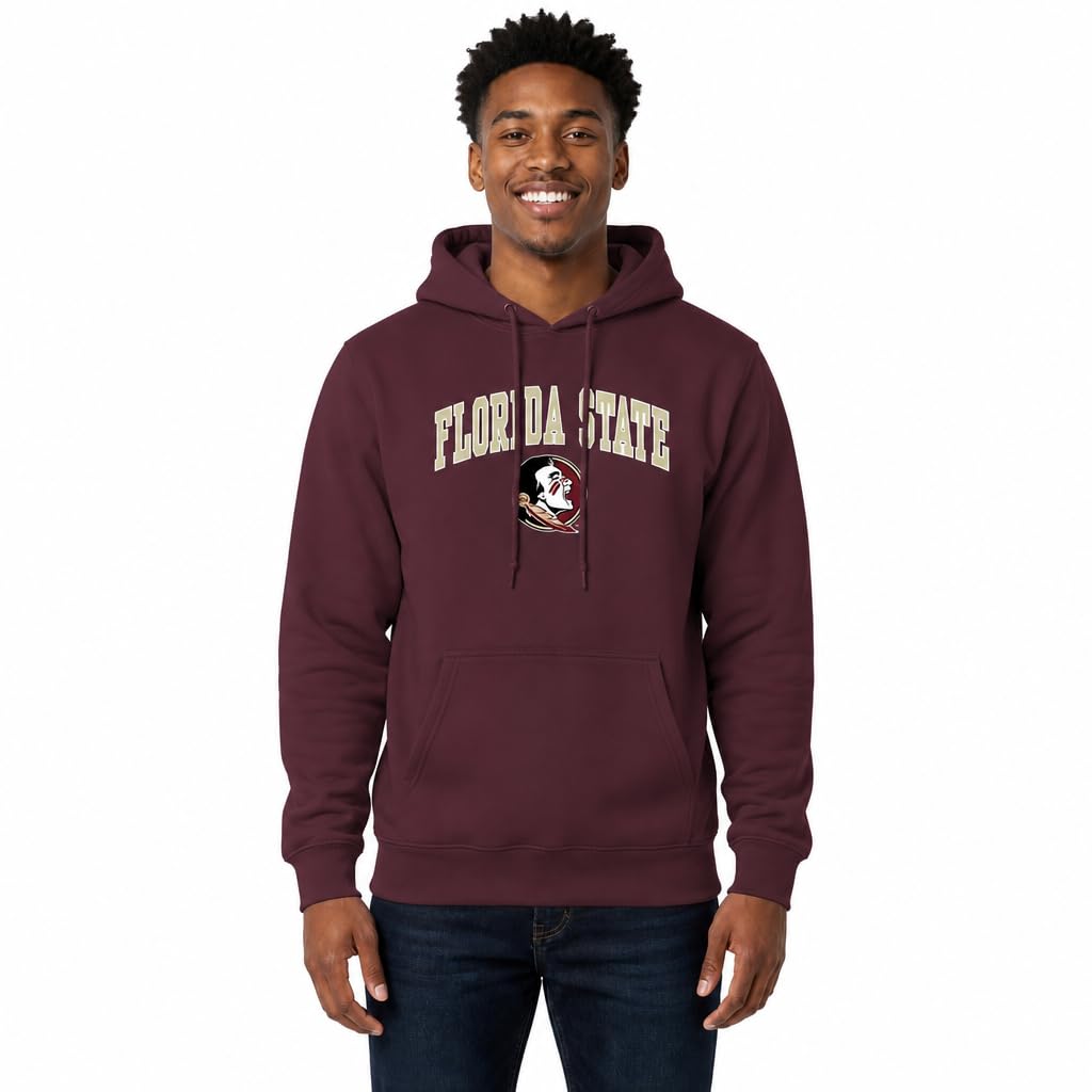 NCAA Crewneck Sweatshirt Men Women Cotton Polyester Fleece Pullover