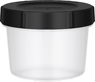 Thermos Food Storage Container My Food Container Round 500ml Black KC-RA500 BK