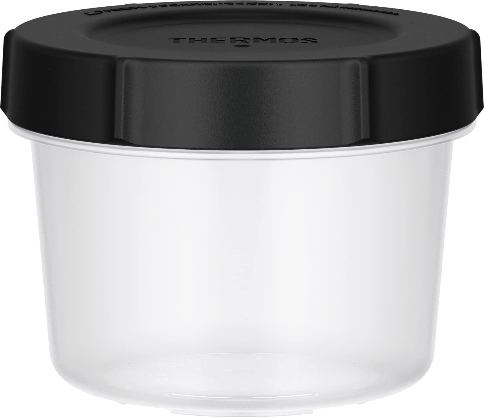 Thermos Food Storage Container My Food Container Round 500ml Black KC-RA500 BK