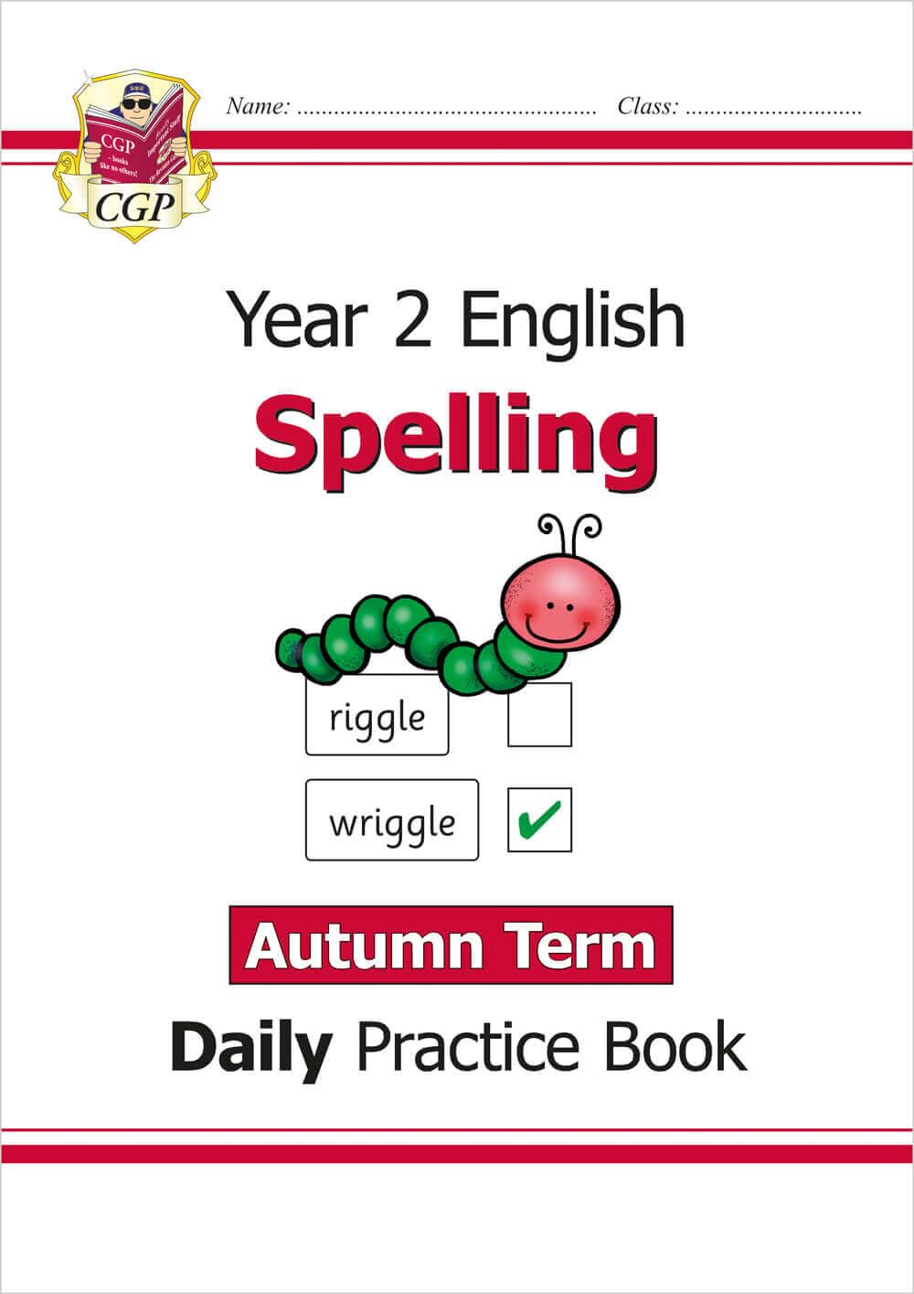 KS1 Spelling Year 2 Daily Practice Book: Autumn Term (CGP Year 2 Daily Workbooks