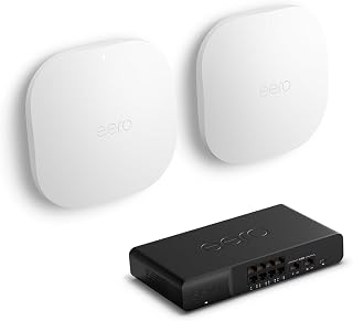Two Amazon eero PoE 7s (newest model) with Amazon eero PoE Gateway
