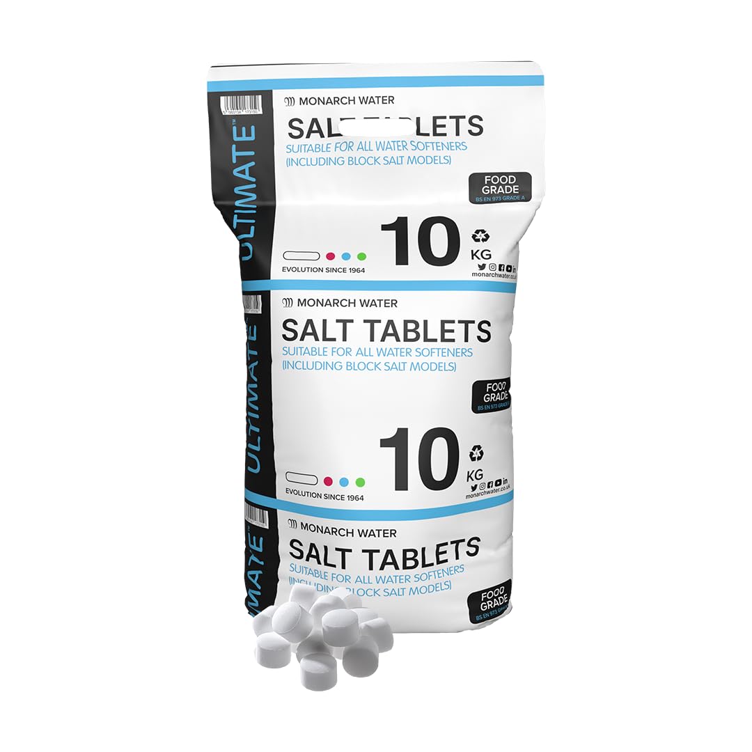 Monarch Water Ultimate 10kg Water Softener Salt Tablets - BS EN973 Class A Appro