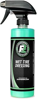 ExoForma Wet Tire Dressing Spray - Extremely High Shine Tire Dressing for That Wet Look - No Sling, Non-Greasy Silicone Formula with UV Protection - Easy to Apply, Minimal Cure Time - 16 fl oz