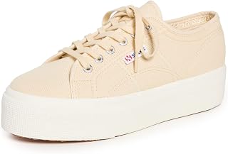 Superga Women's Low Trainers 2790 COTW Linea Up An Down, Beige Lt Eggshell F Avorio S9111lw Akj, 41.5 EU