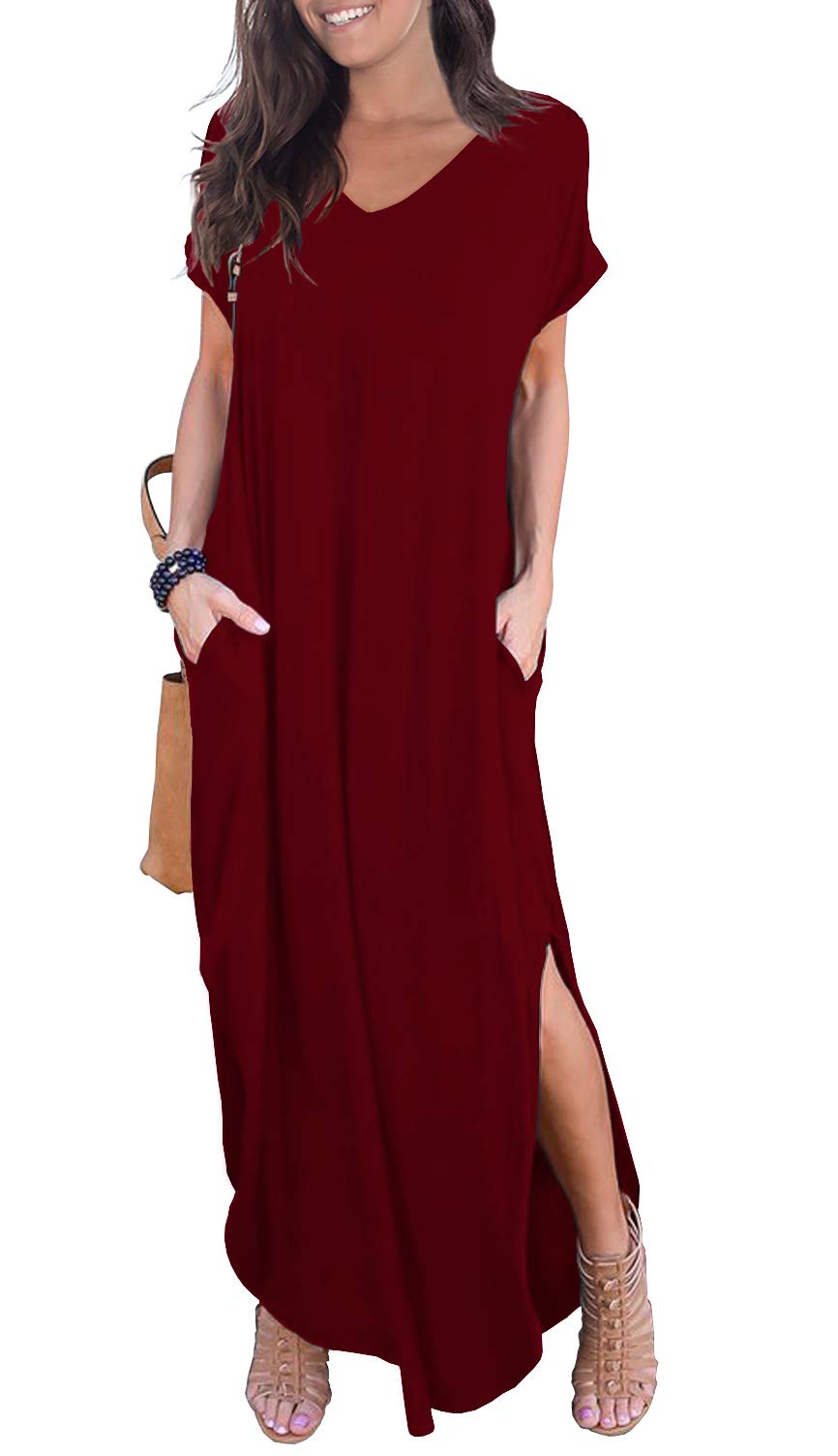 GRECERELLE Women's Soft Summer Dress