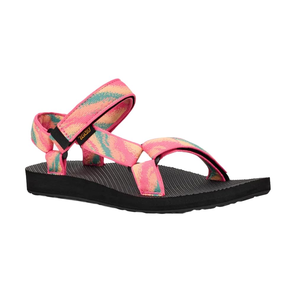 Teva Original Universal Sandals Magic Pink Lemonade Patterned Vegan Flip Flops