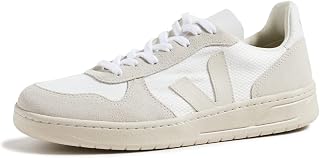 Veja V-90, Men's High Top, White Pierre Natural, 39 EU