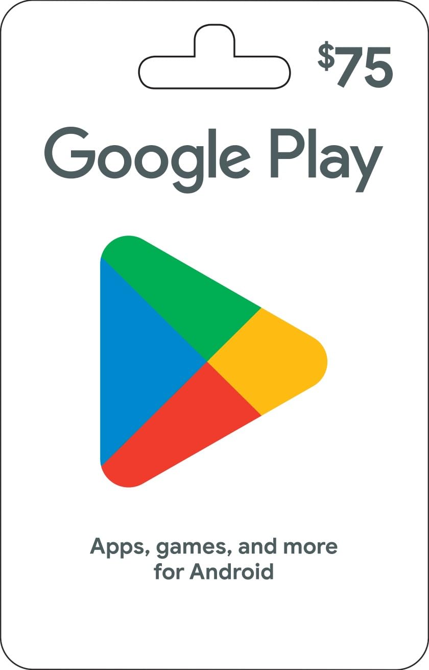 Google Play Physical Gift Card | Give the gift of games, apps and more (US Only)