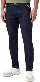 Replay Herren Jeans Anbass Slim-Fit mit Power Stretch